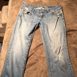 American Eagle crop jeans